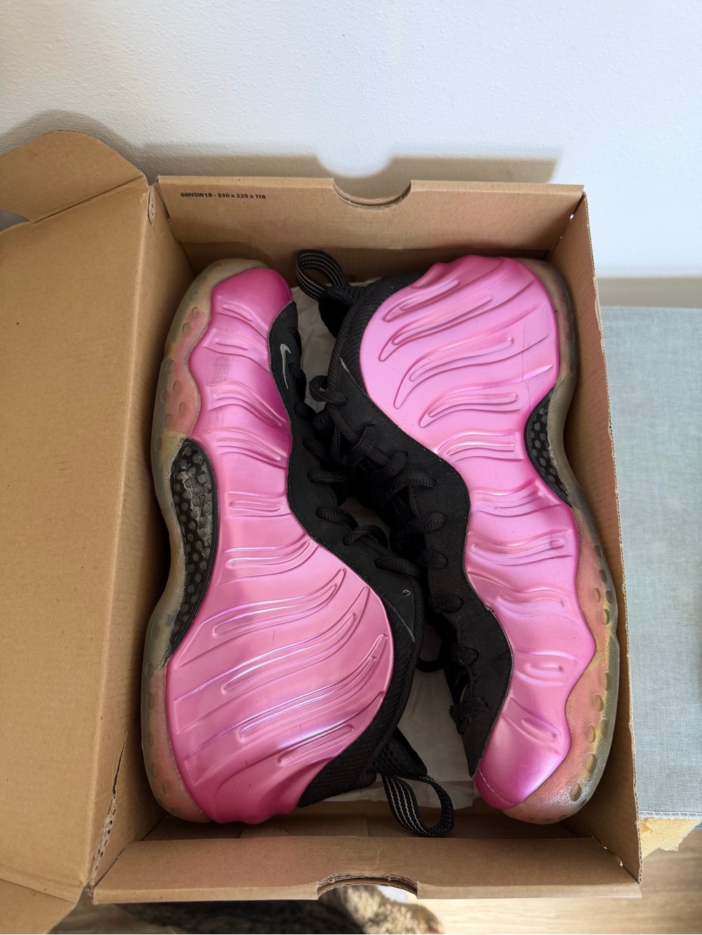 Nike pink Foamposite